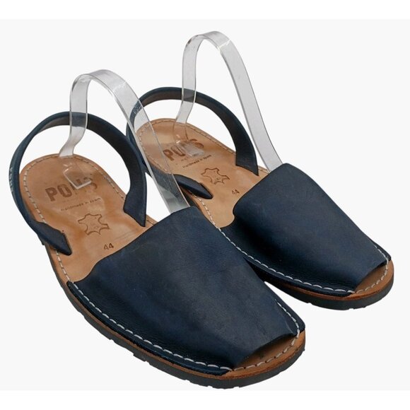 Pons Avarcas Shoes Mens Size EU 44 US 11 Leather Handmade Minorcan Sandals Spain - Picture 2 of 8